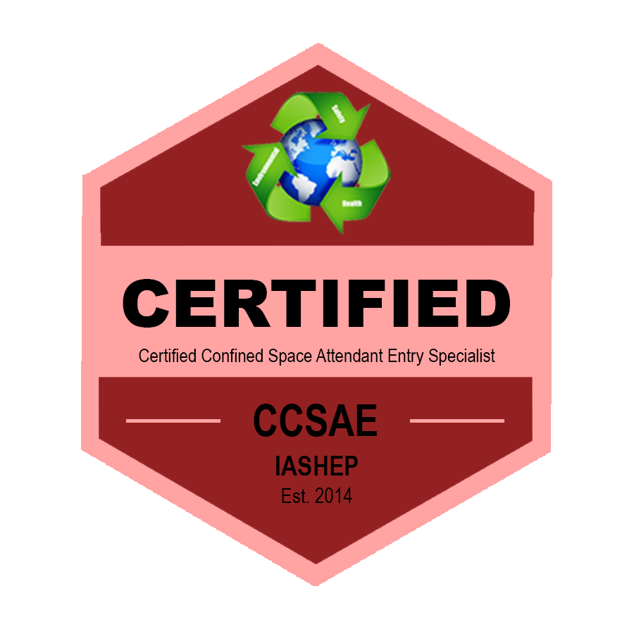Certified Confined Space Entry (Permit Required) Program badge